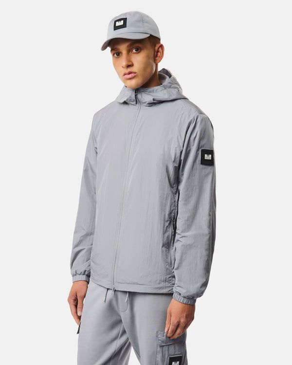 Technician Fleece-gefütterte Jacke Rauchgrau