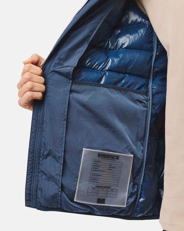 La Guardia Puffer Jacket Lagoon Blue