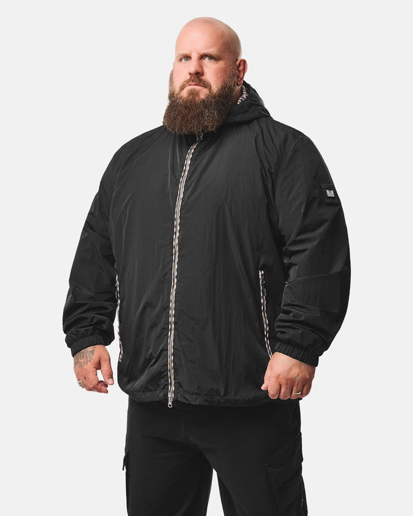 Plus Size - Campania Windbreaker Jacket Black