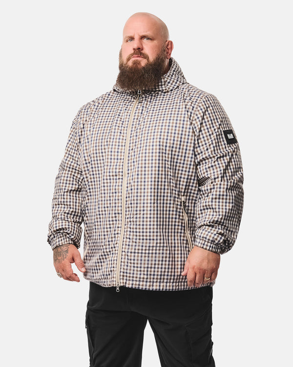 Plus Size - Campania Windbreaker Jacket Mid House Check