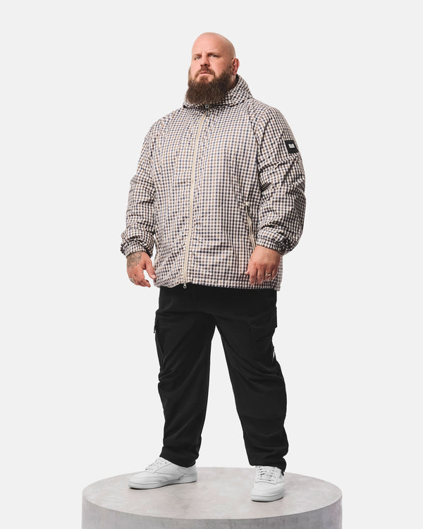 Plus Size - Campania Windbreaker Jacket Mid House Check