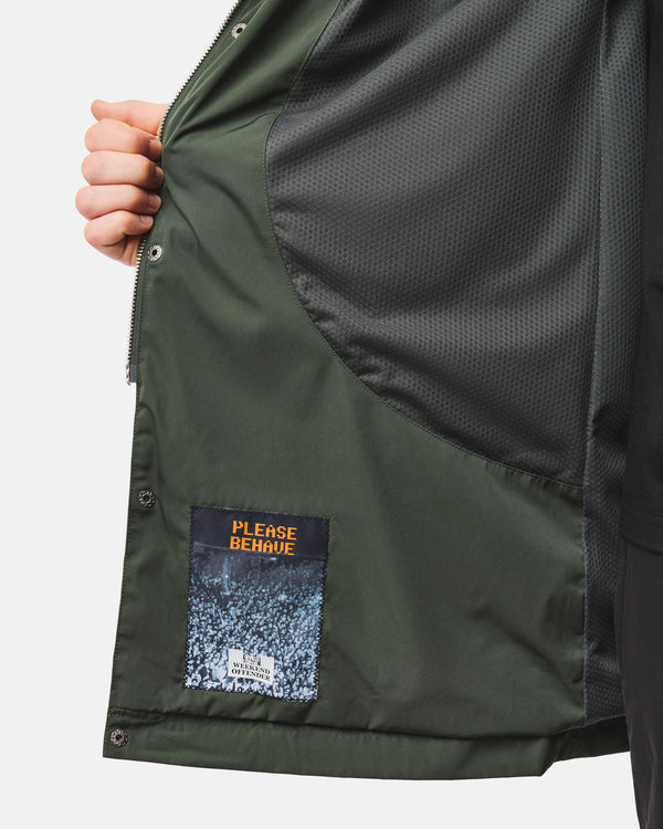 Avalon Mac Jacket Black Forest Green