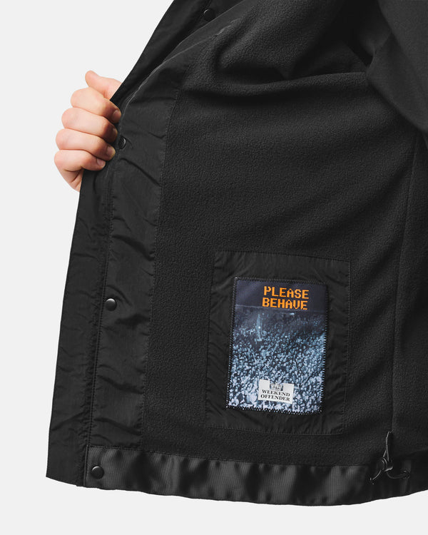 Tralee Windbreaker Jacket Black