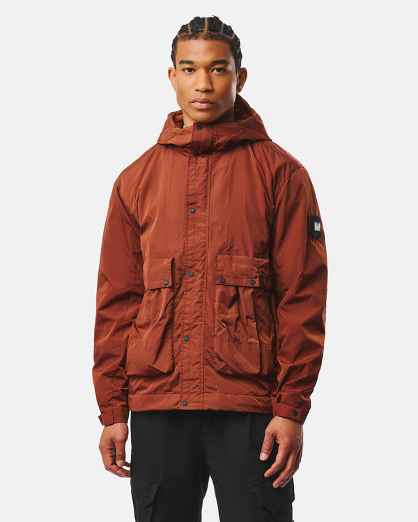 Tralee Windbreaker Jacket Brick
