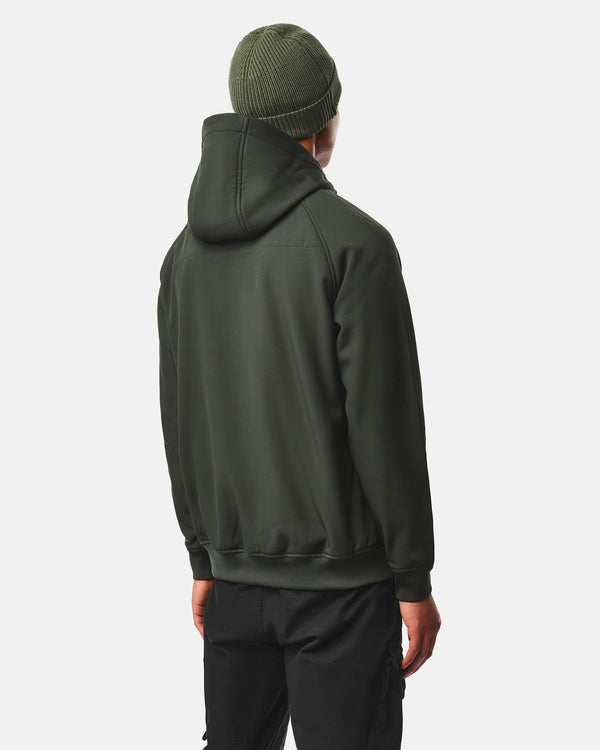 Thruxton Bomber Jacket Black Forest Green