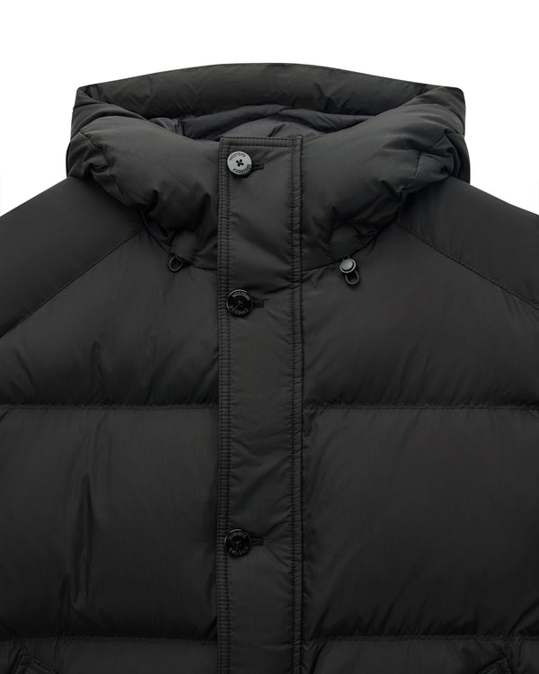 Piumino lungo Grampian nero