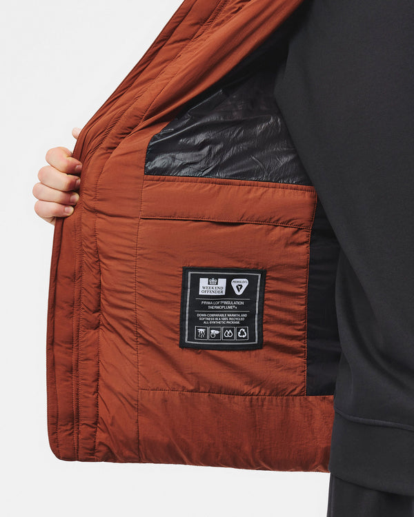 Amsterdam Primaloft Jacke Brick