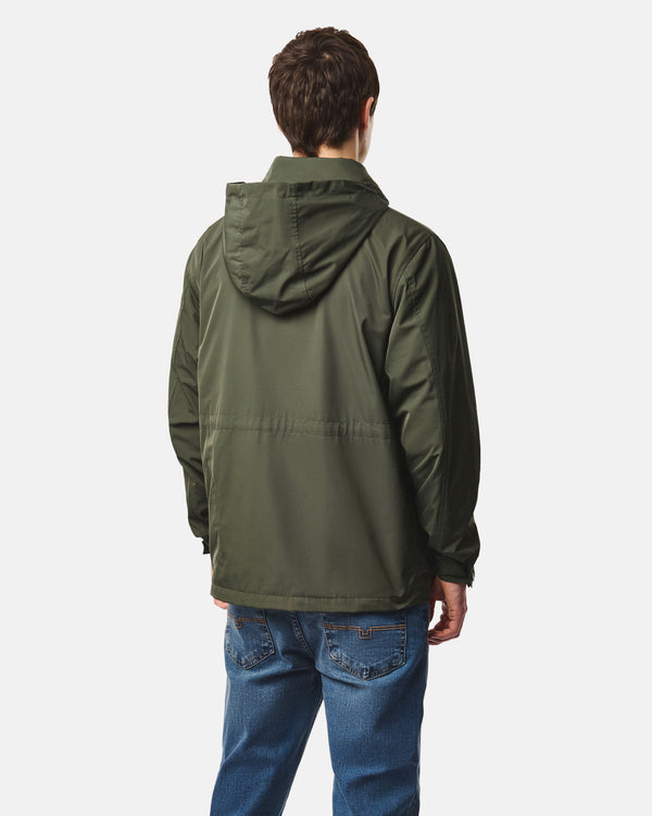 Harpocrates Field Jacket Black Forest Green