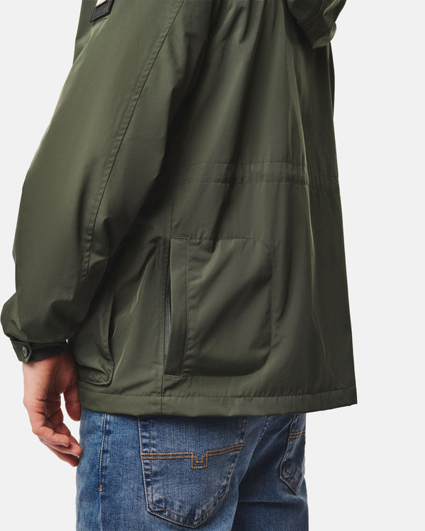 Harpocrates Field Jacket Black Forest Green