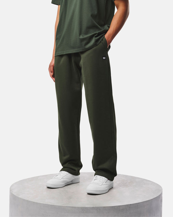Pantaloni da jogging Hoceima Nero Verde Foresta