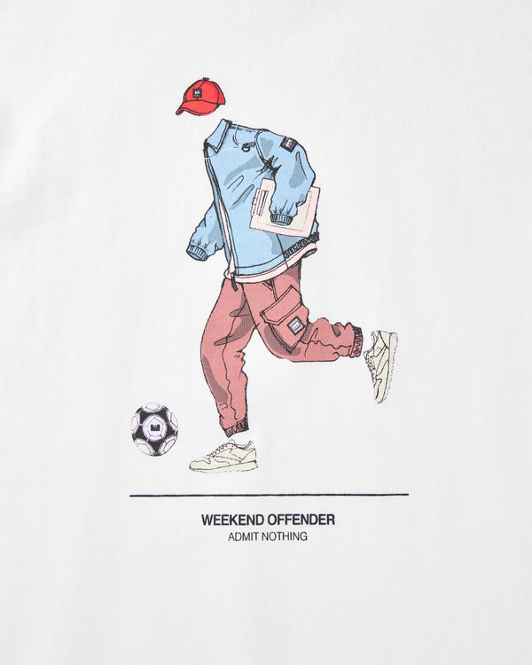 Weißes Biskra Grafik-T-Shirt für Kinder
