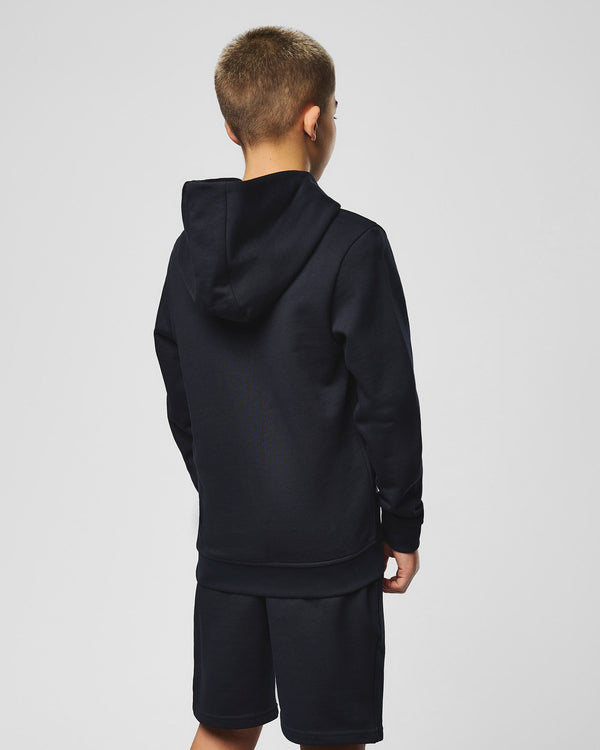 Kids Cobain Hoodie Navy/White