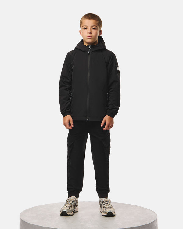 Kids Technician Fleece Lined Jacket Black