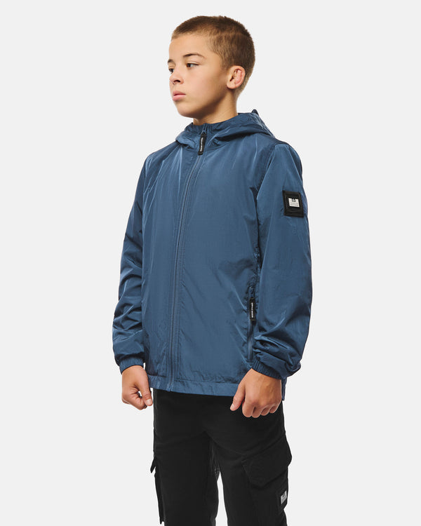 Giacca foderata in pile per bambini "Kids Technician" blu laguna