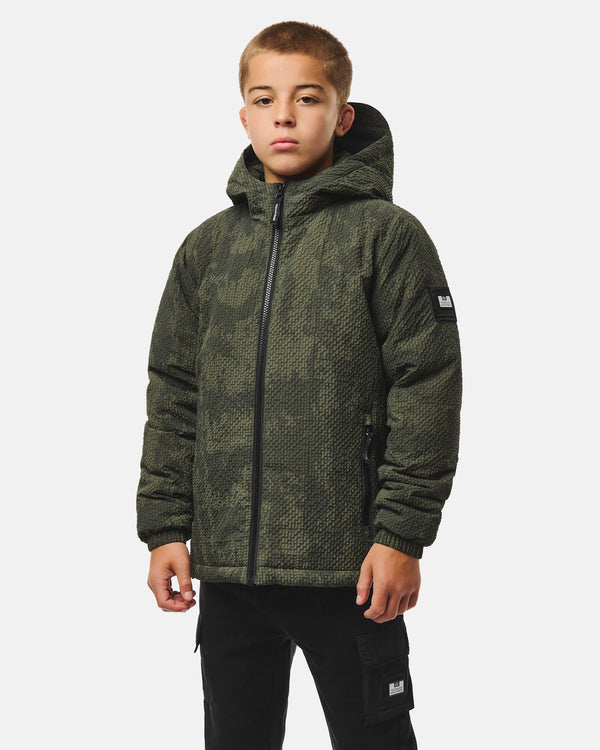 Kids Technician Ero Jacket Black Forest Green
