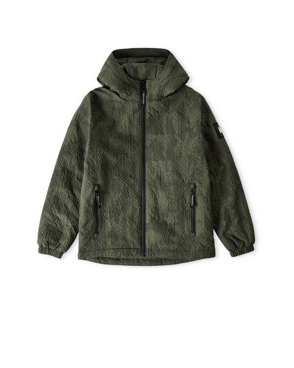 Kids Technician Ero Jacket Black Forest Green