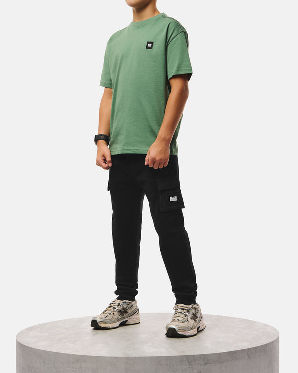 Kids Lippi Joggers Black