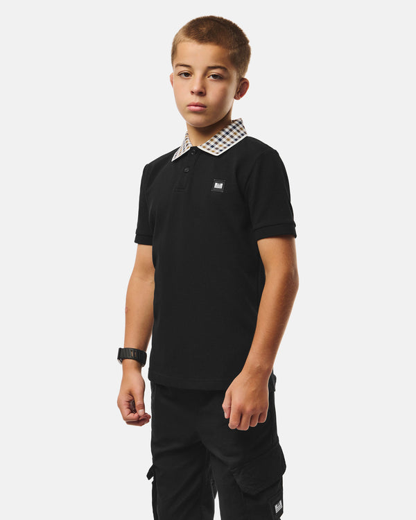 Kids Tipasa Polo Shirt Black