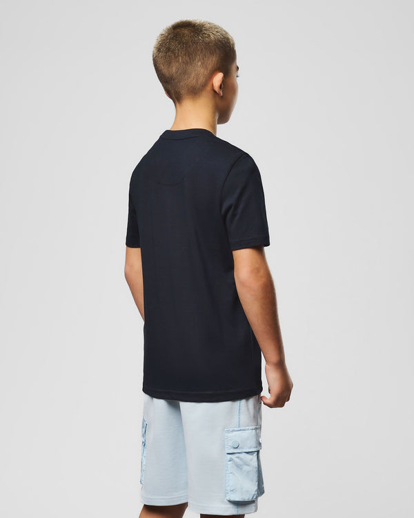 Kids D'arblay Graphic T-Shirt Navy
