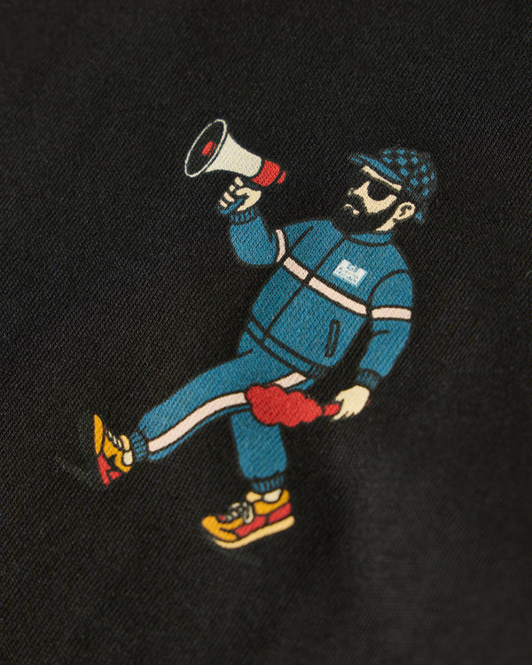 Kids Delinquens Graphic T-Shirt Black