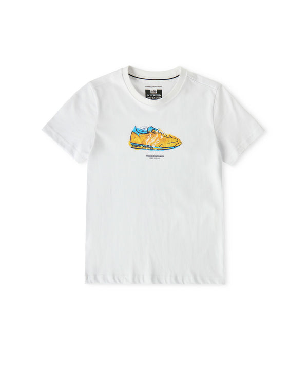 Kids Adventus Graphic T-Shirt White