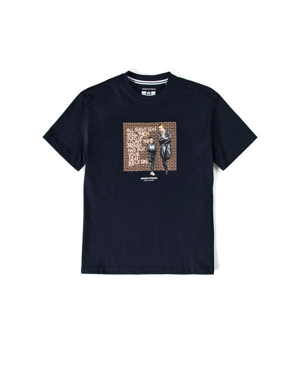 Kids Pater Graphic T-Shirt Navy
