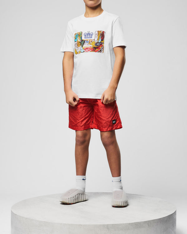 Kids Stacks Swim Shorts Watermelon