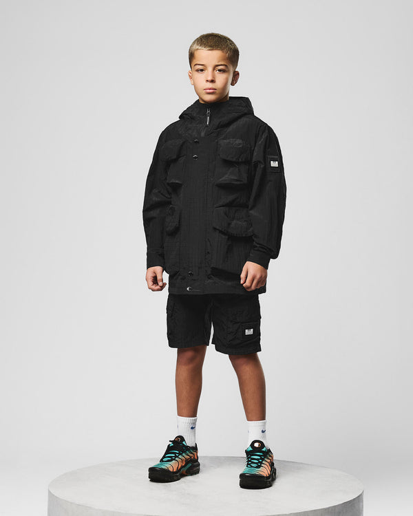 Kids Zemmouri Cargo Shorts Black
