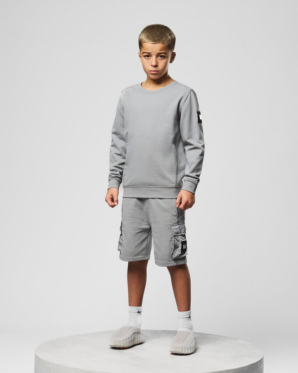 Kinder-Sweatshirt „Thunder“, rauchgrau