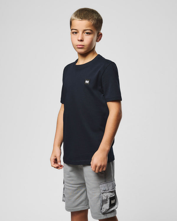 Brooklands Kinder-T-Shirt, Marineblau