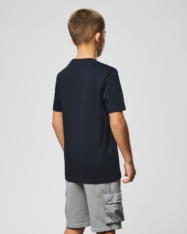 Brooklands Kinder-T-Shirt, Marineblau