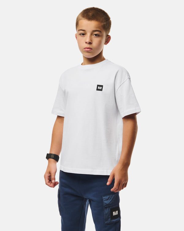 Maglietta Brooklands bianca per bambini