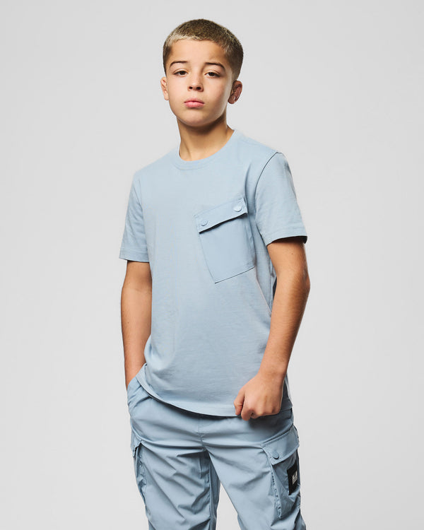 Kids Adrar T-Shirt Blue Tourmaline