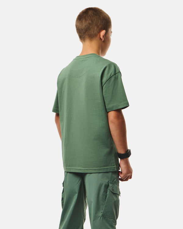 T-Shirt Bambino Adrar Verde Timo