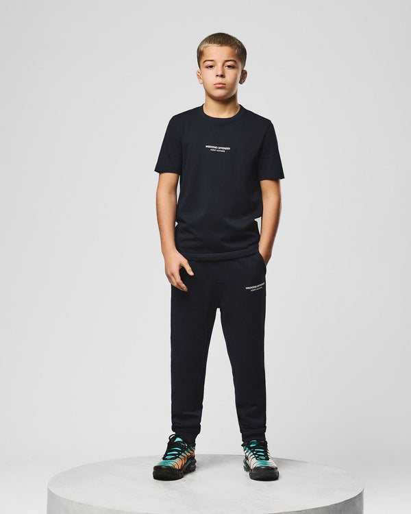 Kids Millergrove T-Shirt Navy/White