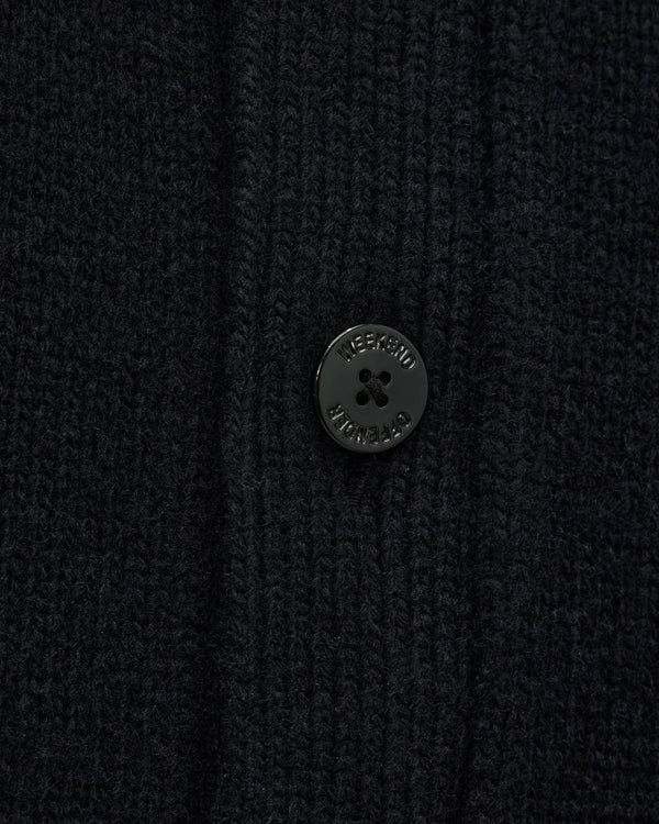 Gamston Wool Cardigan Black