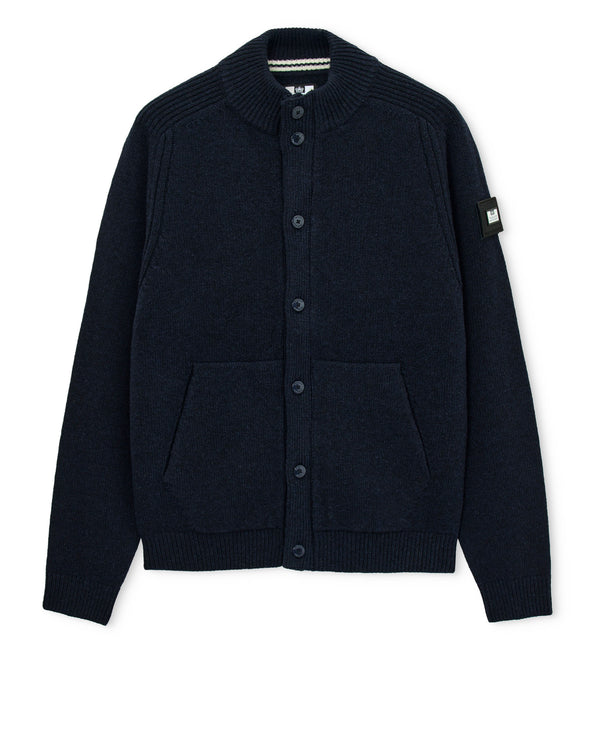 Gamston Wool Cardigan Navy