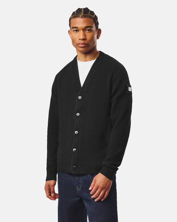 Lauda Wool Cardigan Black