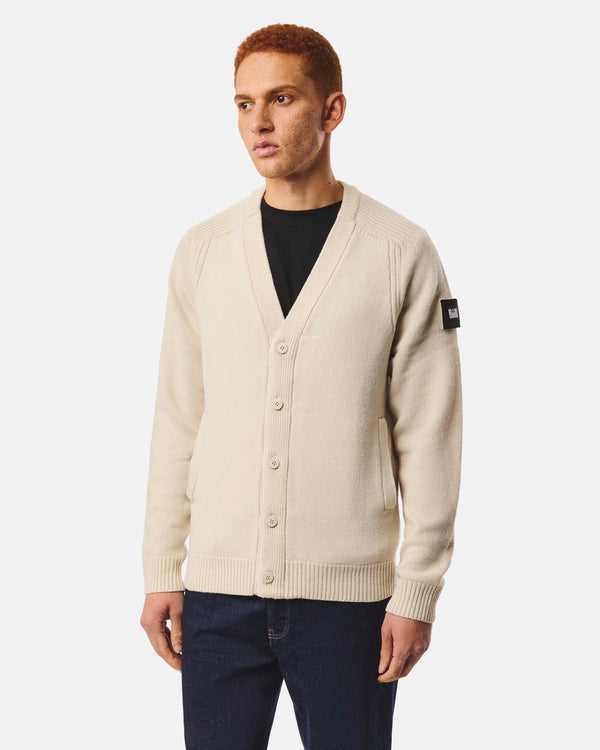 Lauda Wool Cardigan Calcium