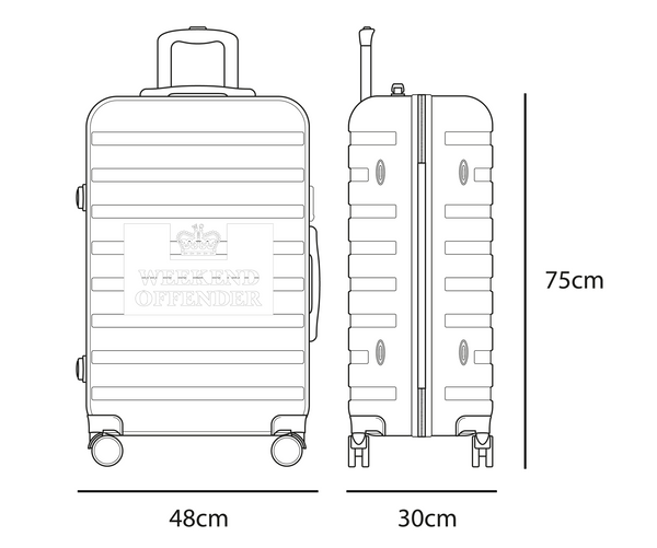 Suitcase Large Black