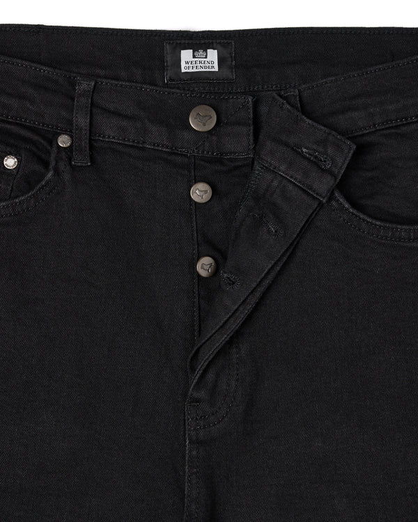 Jeans Larghi in Denim Nero