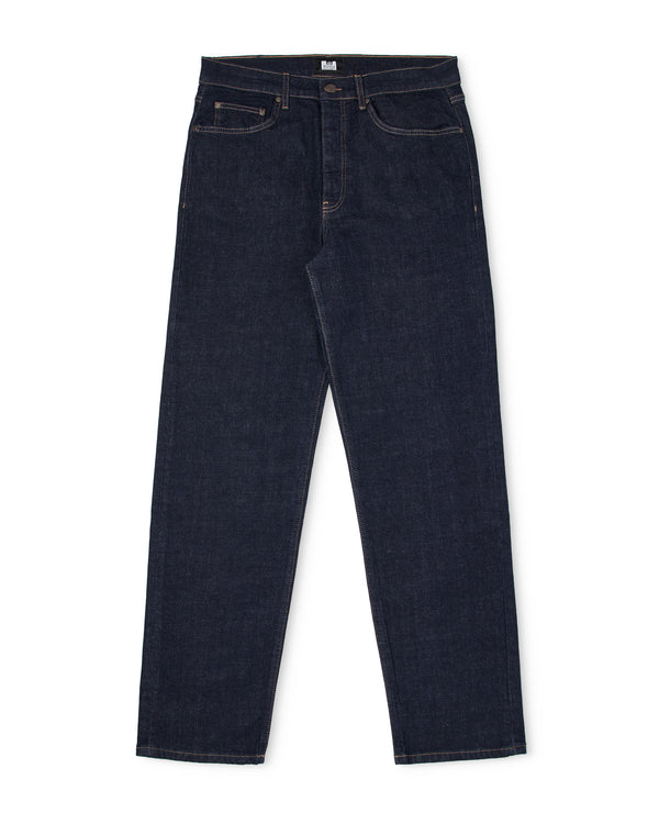 Jeans in denim larghi lavaggio scuro