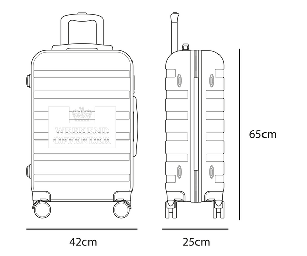 Suitcase Medium Black