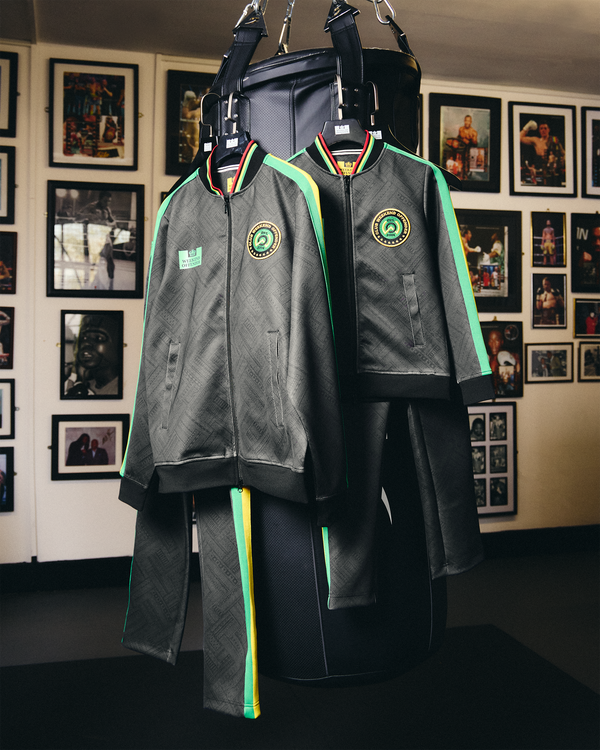 Kids One Nation Tracksuit Black