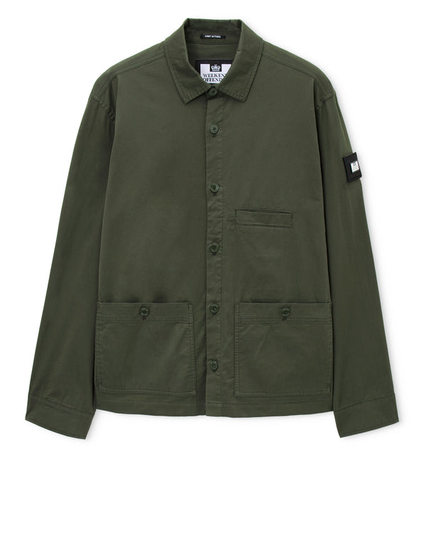 Jerada Over-Shirt Black Forest Green