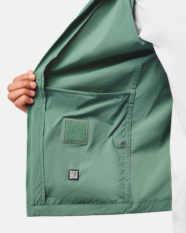 Southbank Overshirt Thyme Green