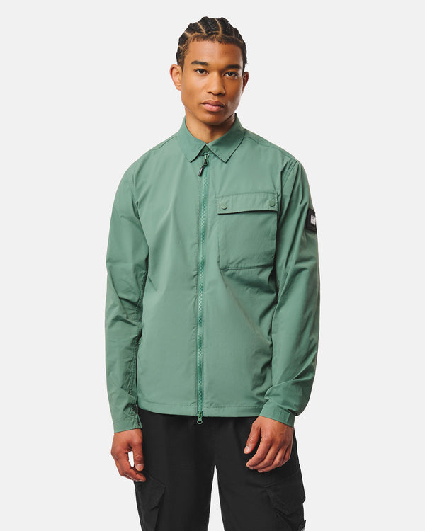 Southbank Overshirt Thyme Green