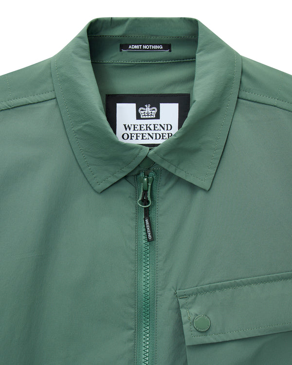 Southbank Overshirt Thyme Green