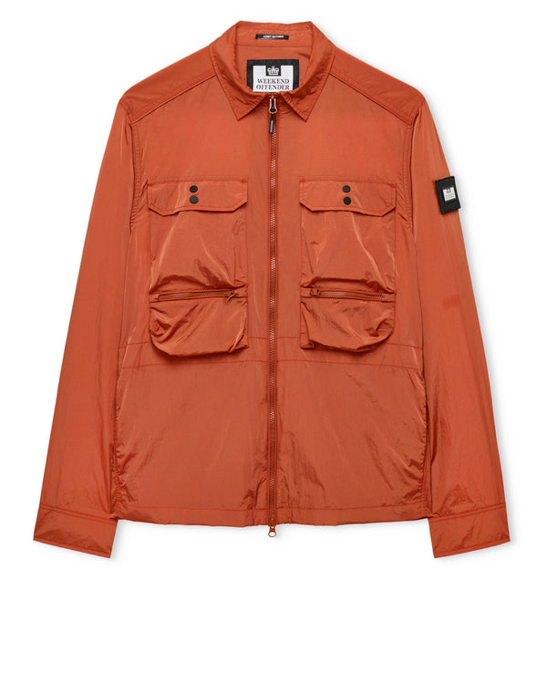 Plus Size - Shields Over-Shirt Sunset Orange