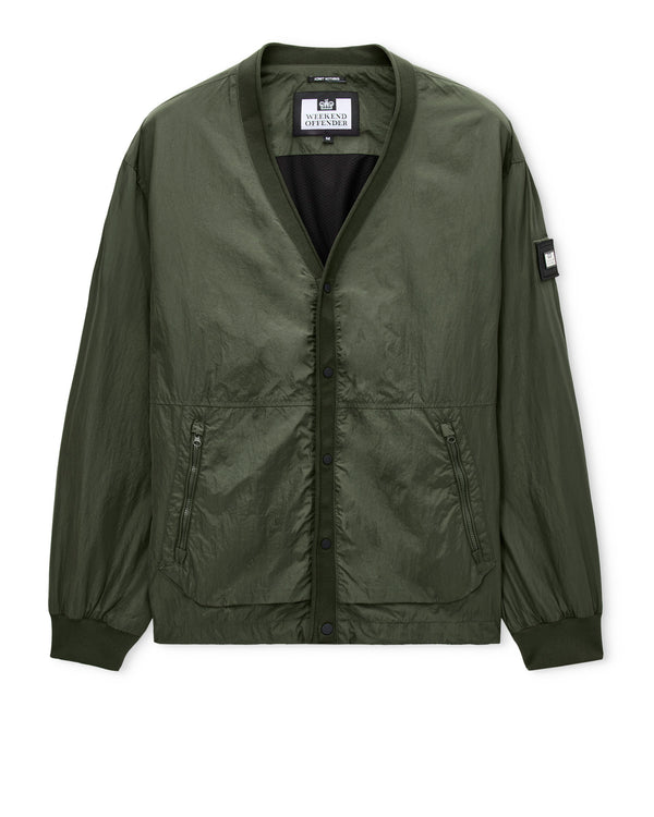Ronson Over-Shirt Black Forest Green